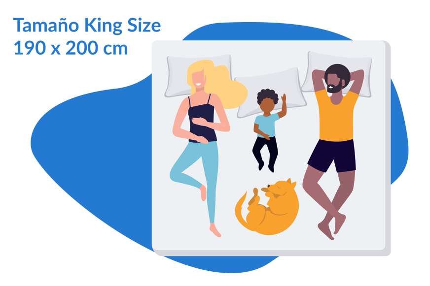 Tamano cama King Size